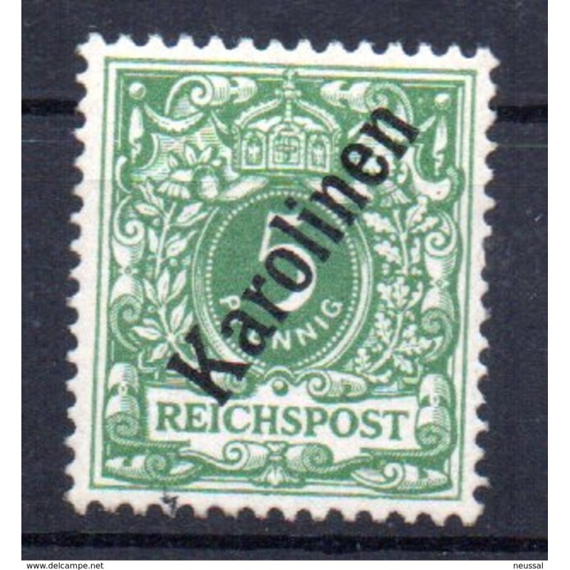 Sello n 2a karolinen alemania Sello n 2a karolinen alemania