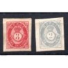 2 sellos sin dentar noruega sin catalogar
