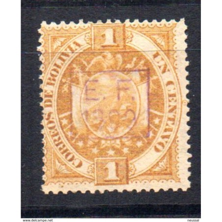 Sello n 54  Bolivia