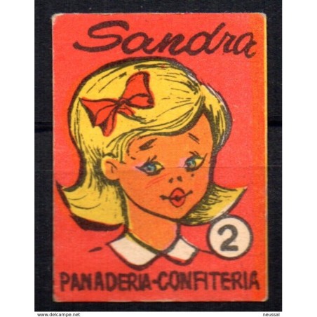 Viñeta carton panaderia confiteria sandra