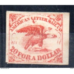 Sello american letter mail 20 for a dollar