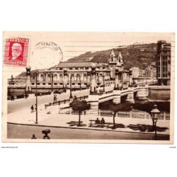 Tarjeta postal san sebastianpuente y gran kursaal