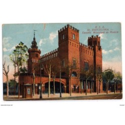 Tarjeta postal de barcelona escuela municipal de musica