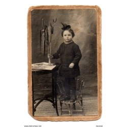 Tarjeta postal de niña alicante