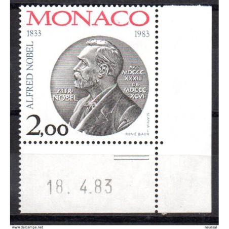 Sello  n 1401  Monaco