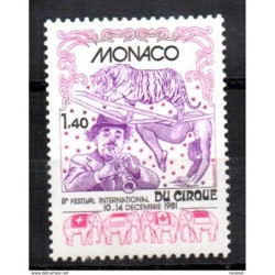 Sello  n 1298  Monaco