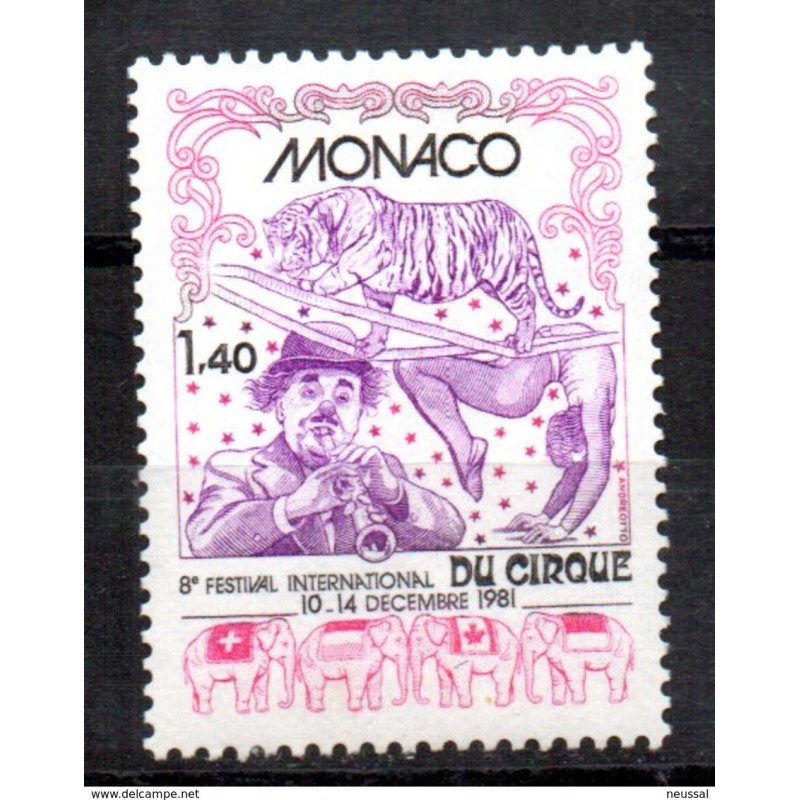 Sello n 1298 Monaco Sello n 1298 Monaco