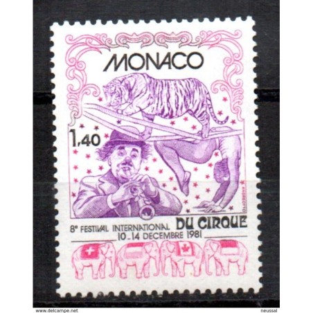 Sello  n 1298  Monaco