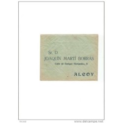 Carta con publicidad alcoy  borras