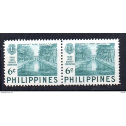 Pareja de sellos n 408 Filipinas