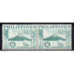 Sello en pareja  n A50  Filipinas