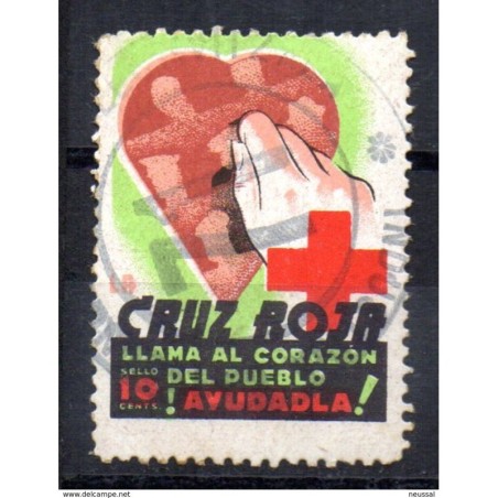 Viñeta cruz roja  10cts