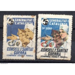 2 viñetas diferentes consell de sanitat de guerra