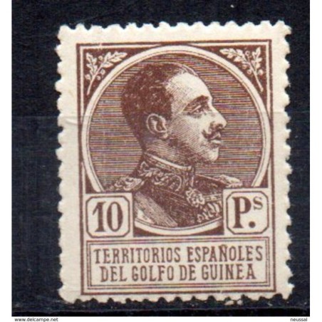 Sello n 140  guinea española