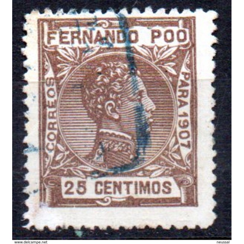 Sello n 159 Fernando po Sello n 159 Fernando po