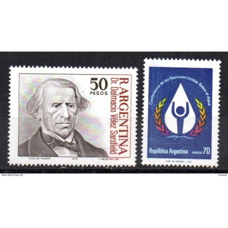 Sellos  n 10778  Argentina