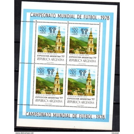 Sello n 1107 en hb  Argentina