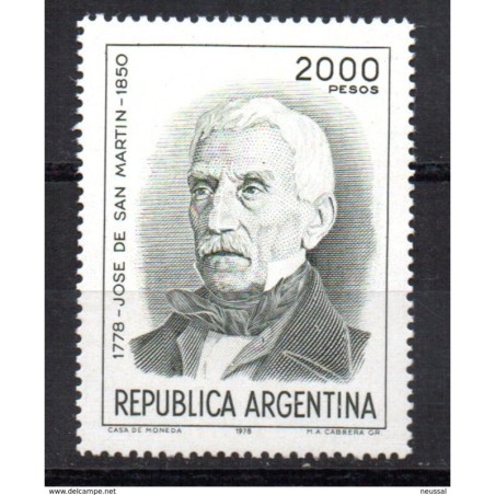 Sello  n 1151  Argentina