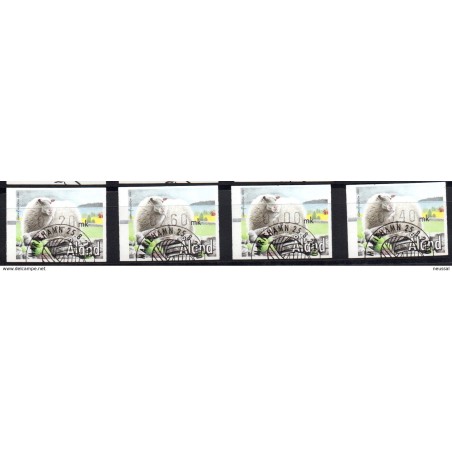 Serie timbres destributiers n 9  Aland