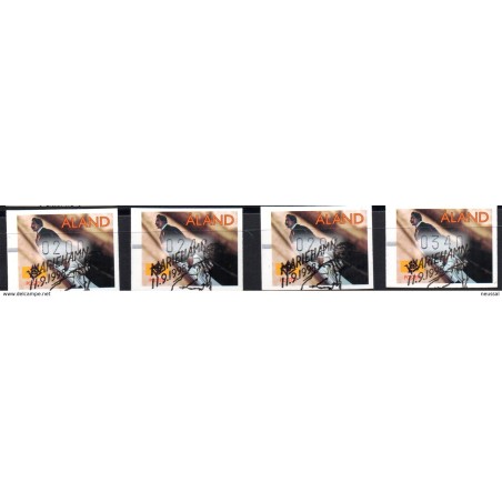 Serie timbres destributiers n 8  Aland