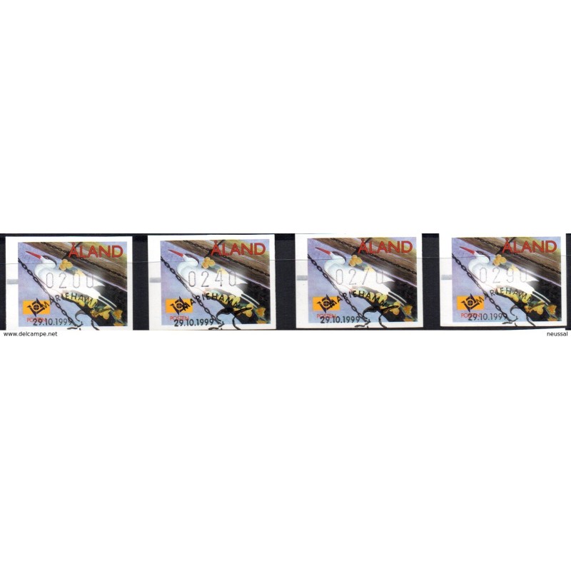 Serie timbres destributiers Aland Serie timbres destributiers Aland
