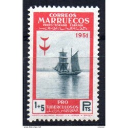 Sello n 340  Marruecos