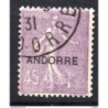 Sello n 14 catalogo yvert  Andorra francesa