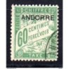 Sello n Timbre taxe  5 catalogo yvert  Andorra francesa