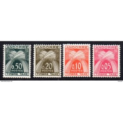 Serie  n Timbre taxe  425  catalogo yvert  Andorra francesa