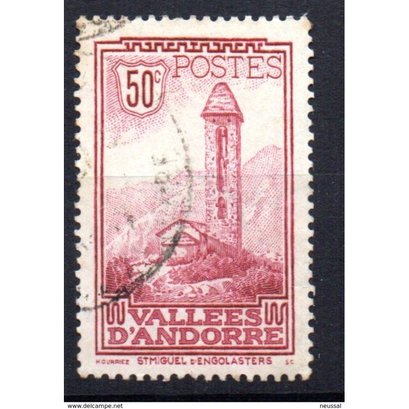 Sello n 35 catalogo yvert Andorra francesa Sello n 35 catalogo yvert Andorra francesa