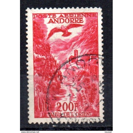 Sello  n A3  catalogo yvert  Andorra francesa