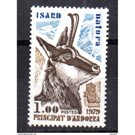 Sello n 274 catalogo yvert Andorra francesa
