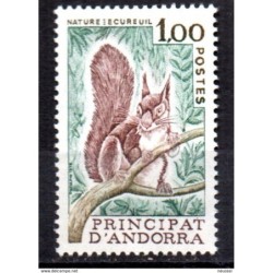 Sello n 267 catalogo yvert Andorra francesa