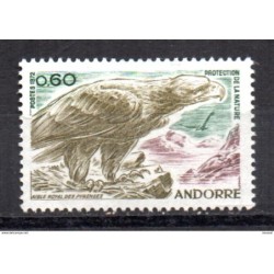 Sello n 219  catalogo yvert Andorra francesa