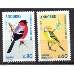 Serie  n 2401  catalogo yvert Andorra francesa