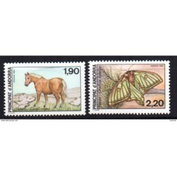 Serie  n 3612  catalogo yvert Andorra francesa