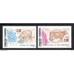 Serie  n 4056  catalogo yvert Andorra francesa