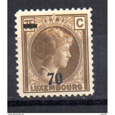 Sello  n 258  luxemburgo