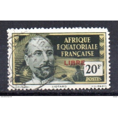 Sello n 127 africa ecuatorial francesa