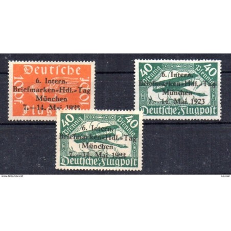 Sellos de alemania  munchen 1923