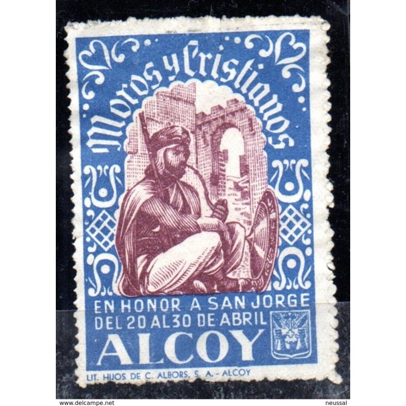 Viñeta moros y cristianos Alcoy Viñeta moros y cristianos Alcoy