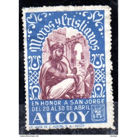Viñeta moros y cristianos Alcoy