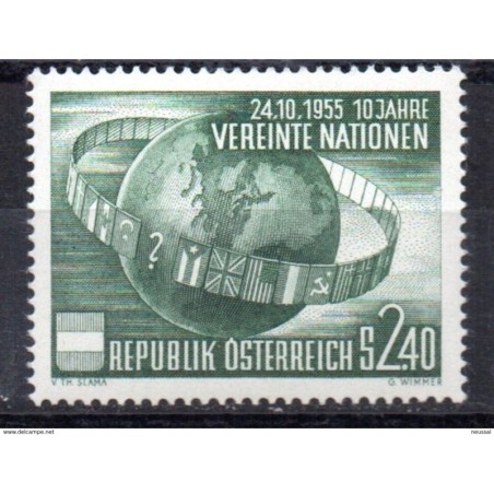 Sello  n 855  Austria