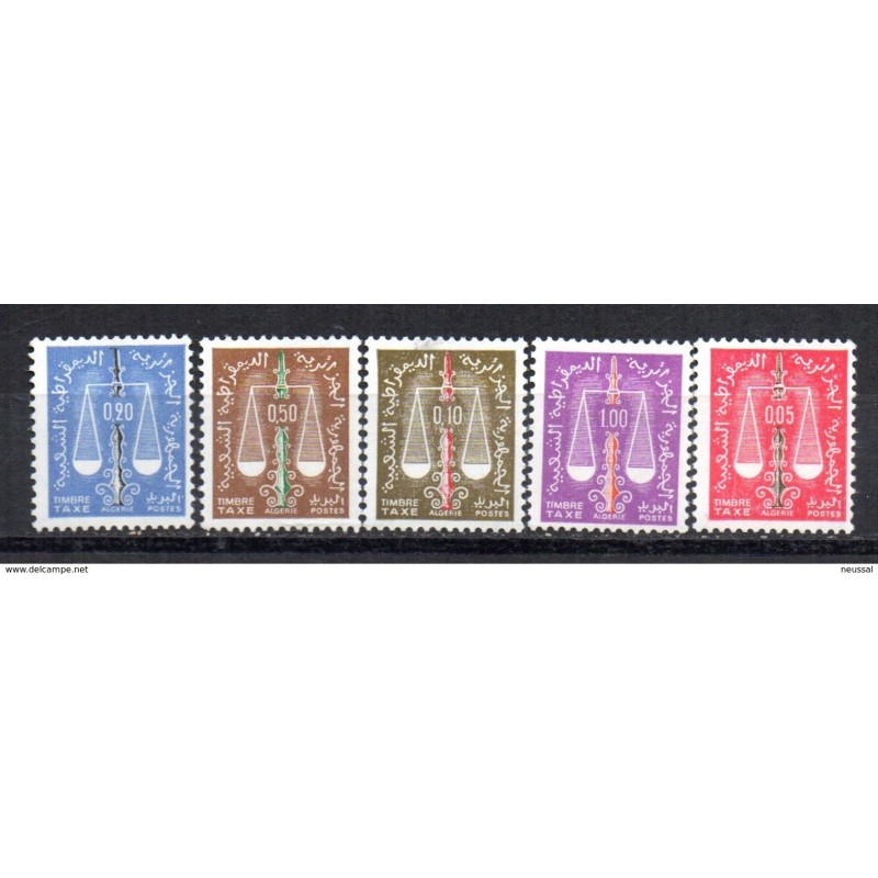 Serie n Taxa 5963 Algeria Serie n Taxa 5963 Algeria