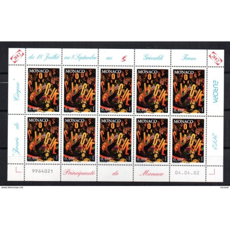 Serie en hb n 23478  Monaco Circo