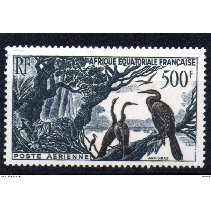 Sello n A53 Africa equatorial francesa Sello n A53 Africa equatorial francesa