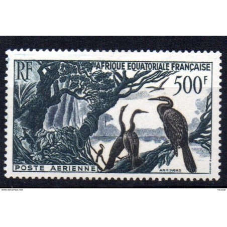 Sello n A53 Africa equatorial francesa