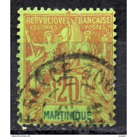 Sello n 37 Martinica