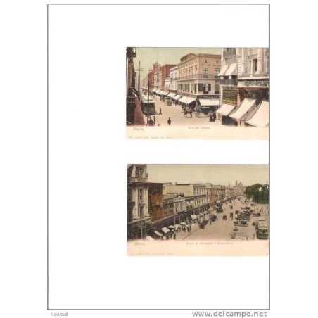 2 tarjetas postales mexico