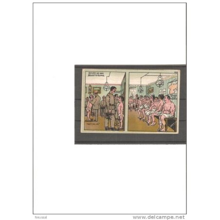 Tarjeta postal con  cuño 1918